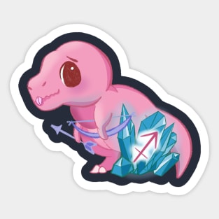 Sagittarius T-Rex Sticker